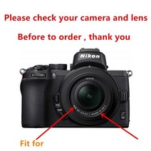 46mm UV CPL ND4 필터 키트 및 케이스 Ni Z fc ZFC Z30 Z50 카메라 NIKKOR DX 16-50mm f/3.5-6.3 VR 렌즈 포함, 01 46mm