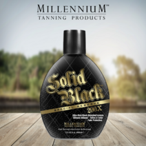 밀레니엄 태닝 솔리드 블랙 스페셜 리저브 200X 400ml 태닝로션, 1개