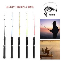 바다 좌대낚시대 다운샷로드 강 호수 120135150 cm에 대한 솔리드 고 탄소 섬유, 1.35