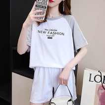 상하의 트레이닝복 여름셋트 반팔 반바지 한벌