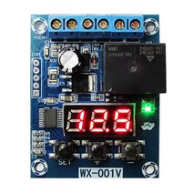 DC12V 전압 감지 모듈 릴레이 스위치 제어 보드 LED 모니터, 01 voltage detection