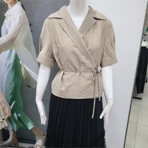 에이비에프지 Abfz DP01 랩 스타일 퍼프 카라 블라우스 AFW2HB49F (8742881)