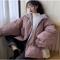 JUSTFEELING 여성 패딩 경량패딩 쇼트패딩 자켓 빅사이즈 후드집업 퀼팅패딩 코트