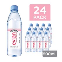 에비앙 생수 500ml 24개입, 1박스