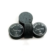 쿠드롱팁 당구채 당구 큐대 프로당구 8개 이전 버전 14mm 블랙 6 레이어 Jassinry 당구 큐 팁 S/M/H 풀 스, s
