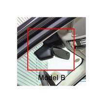 블랙박스 Grecoreal 대시 캠 와이파이 4k 대시캠 OEM 블랙 박스 자동차 랜드로버 레인지로버 스포츠 벨라 이보크 프리랜더 2023 용 보관함 외장형 2채널, Model B, 2.5K Front Cam 64G