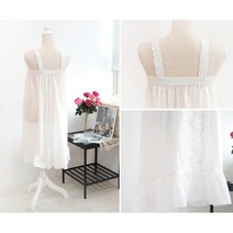 레이스코튼 파우더룸 샤워가운 여성골퍼용 골프장 환복 목욕가운 수유가운, 1개