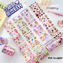 세아 롤 스티커 4종 세트, 네종류, 두개(한세트)