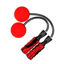 무줄 줄넘기 대구 헬스 PVC 운동 줄넘기 가정용 남녀 다이어트 훈련 줄넘기 베어링 와이어 줄넘기, [청색 낙서] 70mm. - 빨간 공. - 무거운 짐
