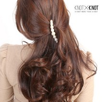 [KNOTXKNOT] 내추럴 스타일 연출을 위한 올진주 바나나 자동핀