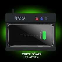 바비카 올뉴투싼 무선충전패드 고속 무선충전기 핸드폰충전기 퀵차져 차량용, 퀵차져고속무선충전패드