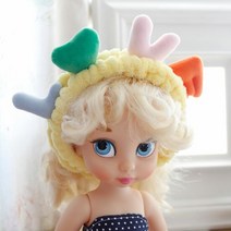 LOVE 귀여운 알파벳 세면 헤어밴드 세안밴드