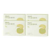 [할리스] 녹차 샌드웨이퍼 4입 x4