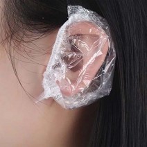 [DDY] 1회용 위생비닐 귀마개(1팩 100개입), 혼합색상, 100개