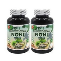 미국 프리미엄 오가닉 노니 100% 1 000mg 120베지캡슐 x2, 2box, 120캡슐
