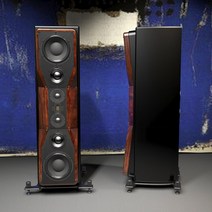 오디오랙 L-002 4 웨이 7 드라이버 플로어 스탠딩 스피커 모렐 우퍼 음악 리본 트위터 저녁 저음, 02 DX71006M2