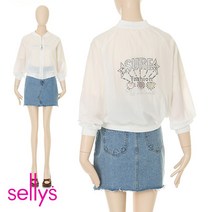 샐리 포켓큐빅하트바람막이점퍼_I3B-IJP003