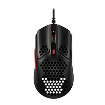 HyperX Pulsefire Haste 게이밍 마우스 초경량 육각 쉘 디자인 59g HMSH1-A-BK/G(4P5P9AA), 유선, 블랙  amp  레드