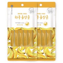 네츄럴코어 하루유산균 강아지껌 6p, 바나나, 2개