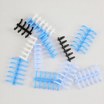 루즈링 바인더링 링 10color 6공 4공 루즈리프 제본 클릭링, 12mm/4공/스카이블루