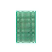 스크린톤 글라스펜 전자 스케치북 led 5개/몫 9x15cm 단일 측면 PCB 보드 유리 섬유 녹색 프로토 타이핑 범