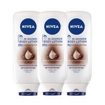 미국 니베아 코코아버터 인샤워 바디로션 400ml 3팩 / NIVEA Cocoa cream in shower body, 3개 배송