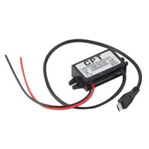 시거잭 인버터 차량용 DC-DC 자동차 전원 변환기 모듈 단일/더블 마이크로 USB 12V 5V 3A 어댑터 레귤레이터 15W CPT-UL-6 및 10W CPT-HUL-6, [03] CPT-UL-6