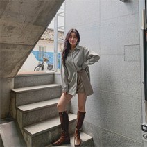 셀러허브 여성패션 [코지23] 여자 가을 랩 쎈언니 10대 20대 깔끔한 바지 미니스커트