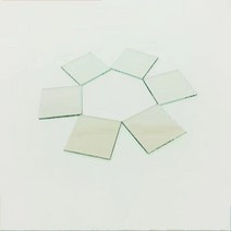 실험실 투명 전도성 유리 ITO 코팅 50x50x1.1mm 미만 10 ohm/sq 개, 한개옵션0