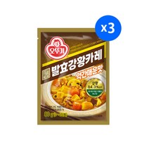 (실온)[오뚜기]백세발효강황카레 약간매운맛80gx3