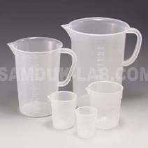 과학실 실험실용 플라스틱 비이커 100ml 연구교구 실험교구 실험수업 연구교재 연구수업 과학기자재 연구실, 1개, 비이커(국산)500ml