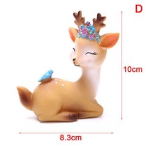 미니어처 음식 생신상 찐고구마 상차림 미니를사랑하는사람들N2HAO 미니 Sika 사슴 인형 수 지 공예 미니어, 04 D