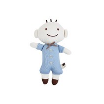 아바드 스윗하트 오가닉 꼬마신사 딸랑이인형, 단품