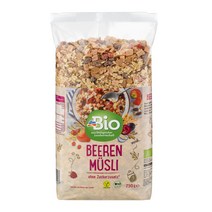 BIO 뮤즐리 무가당 유기농 베리 시리얼 독일 DM 750g, 단품