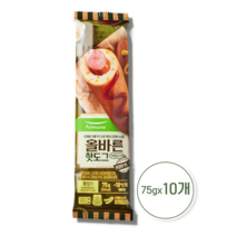 풀무원 올바른 핫도그 75g x 10개
