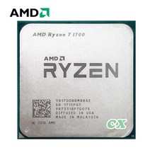컴퓨터 cpu AMD Ryzen 7 1700 R7 3.0 GHz 8 코어 16 스레드 CPU 프로세서 YD1700BBM88AE 소켓 AM4, 한개옵션0