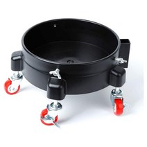 SGCB 버킷돌리 세차 버킷 이동 박스 디테일링 Bucket Dolly 블랙