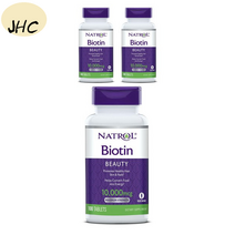 나트롤 비오틴 뷰티 10000mcg 100정 3개, 100정 3통, 3병