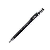 전시 일러스트 시각디자인 2.0mm 2B 기계 연필 쓰기 드로잉 자동 블랙/컬러 리드 리필 학교 사무실 그림 스, 02 1pcs black pen