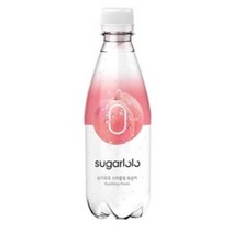 인테이크 슈가로로 스파클링 복숭아, 350ml, 8개