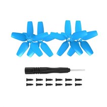 DJI 아바타용 배터리 스탠드 접이식 이탈방지 버클 자유롭게 분해 조립 홀더 가드 카메라 드론 액세서리, 2Pair Blue