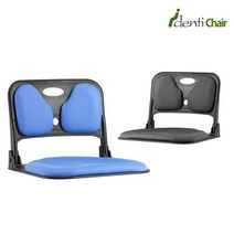 [아이덴티] 케리 듀얼 좌식체어 방습.항균소재적용 폴더형 접이식의자 NFC-IDT16, 바이올렛