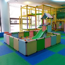 조이풀(JOYFUL) JYF005 정글짐 미끄럼틀 실내 놀이터 볼풀장 볼풀, 파스텔