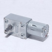 감속모터 속도 소형 DC 산업용 컨트롤러 기어드, 370 이중 출력 샤프트 모터, 6VDC, 1분 34회전/랩