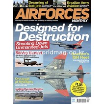 당일발송 Air Forces Monthly (월간 영국판) 2021년12월 호 에어포스 최신 전추기 모델 Destruction 영국판)2021년12월