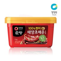 청정원 [청정원] 순창 태양초 현미 매운고추장 1kg, 1개
