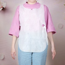 바름하우스 위생 일회용앞치마 100매 40g 어린이용 성인용, 일회용앞치마(성인용) 100매+보관상자