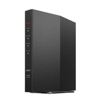 Buffalo WiFi 라우터 무선 LAN 최신 표준 Wi-Fi 6 11ax/11ac AX1500 1201+ 300Mbps 일본 제조업체(iPhone 13/12/11)/iPhone, black ( black 19 - 3911 tcx )