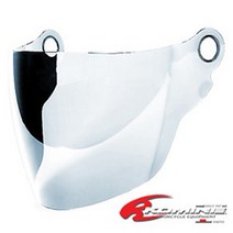 코미네 01-206 HK-168 PLUTOX 헬멧용 실버 미러 쉴드