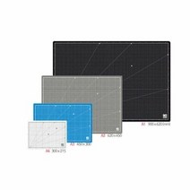 특수재질 표면에 흠집 없는 칼라 컷팅 매트 300x215mm, 그레이[360]